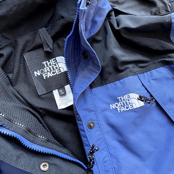 The North Face Goretex Vintage Parka Jacket Blue Womens - Picture 2 of 6